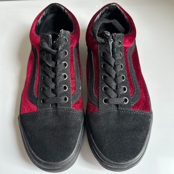 Vans Old Skool Burnt Russet Crushed Velvet – Men’s 5.5 / Women’s 7 - Picture 1 of 15
